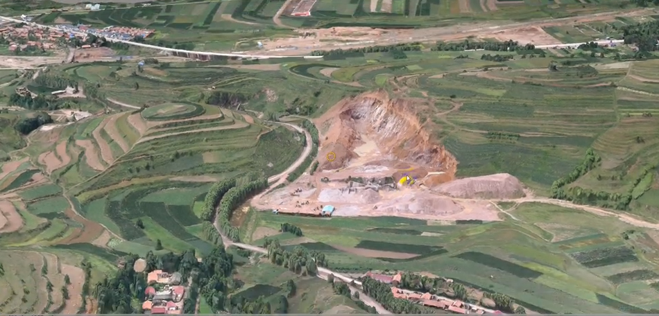 傾斜攝影案例-地形（梯田）